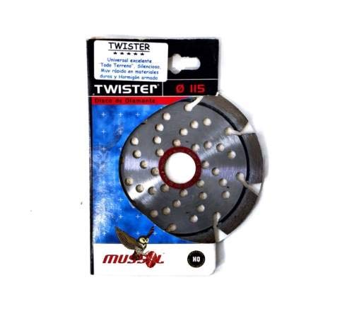 DISCO DE DIAMANTE TWISTER MUSSOL 115