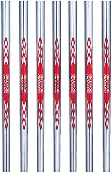 نيبون NS طقم Pro Modus3 Tour 5-PW بطرف مدبب .355 بوصة اختر الوزن والمرونة من GRIPS4LESS - 6 أعمدة إجمالي الجولة 125، عادي