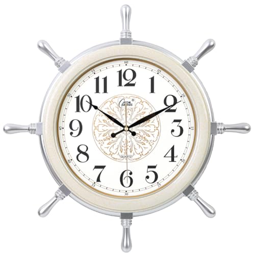 海と砂浜の掛け時計 直径約25cm imgrc0089682603.jpg