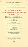 Les élections législatives dans le département des Alpes-Maritimes, de 1860 à 1939: Éléments de sociologie électorale