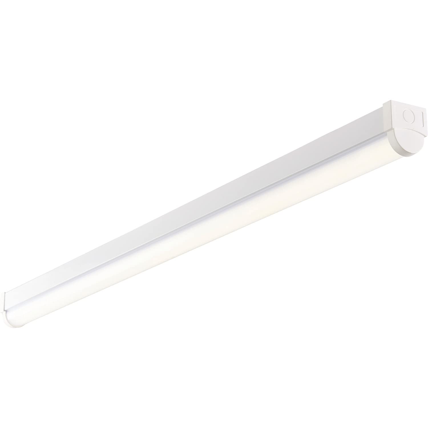 Lampe d'urgence de 1,8 m de haut lumens – Module LED blanc froid 68,5 W – Acier blanc brillant et polycarbonate opale – 3 heures de montage d'urgence – Installation BESA