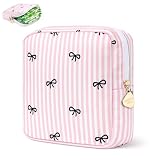 Desing Wish 1 Stück Klein Damenbinden Tasche Perioden Tasche Kosmetiktasche für Mädchen Tampon Aufbewahrung Unterwegs Kleines Täschchen Mit Reißverschluss Wetbag Geburtstag Geschenk