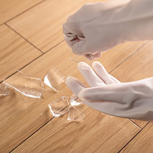 Soeksess Dishwashing Gloves,Cleaning Gloves,Kitchen Gloves, Dish Gloves,Rubber Gloves,Rubber Gloves For Dishwashing,3 Pairs M #TOP3