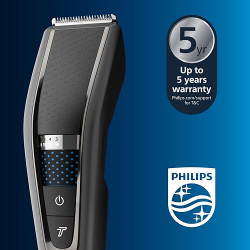 Philips Hair Clipper Series 7000 Haarschneider mit Trim-n-Flow-Technologie (Modell HC7650/15)