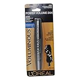 2 Pack- L'Oreal Power Volume 24H Waterproof Mascara #696 Blackest Black
