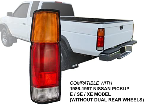 Apa Replacement Tail Light For 86-97 1986-1997 Pickup Base Driver Left Lh Side B65553B300 #TOP1