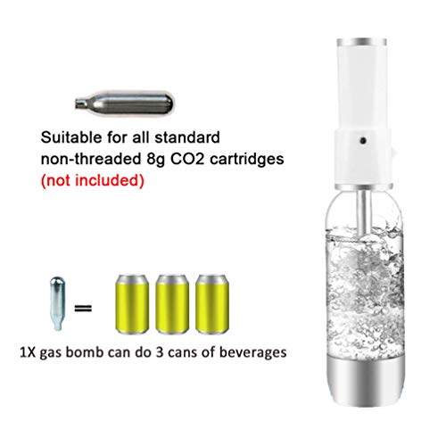 Portable Siphon Manual Bubble Water Sodas Machine Mini Carbonated Soft Drink Juice Soda Maker Spritzers For Home Bar Travel Use #TOP2