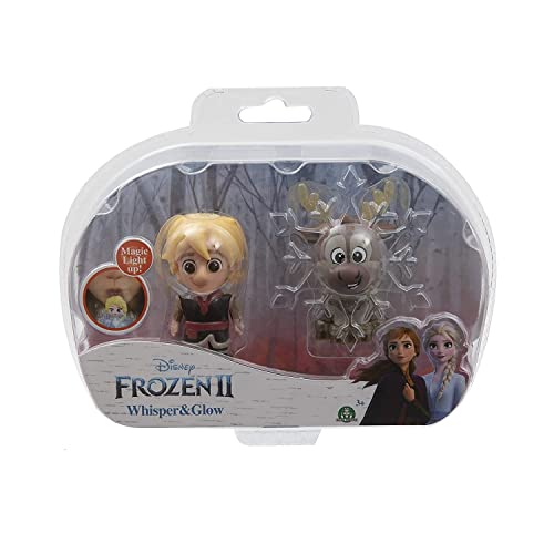 Image of Frozen 2 Whisper & Glow 3D Mini Figure -Kristoff and Sven, Disney