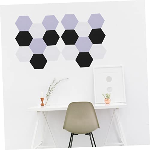 Kisangel 12 paneles acústicos hexagonales con gancho y bucle para insonorización y reducción de ruido miniatura 5
