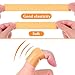 TIESOME 6 Rolls Tape Adhesive Pads Blister Prevention Toe Tape, Anti-wear Heel Pad Foam Waterproof Anti-wear Heel Pads Foam for Feet Hands Heels Toes Running Hiking Walking 0.93in x 16.4ft