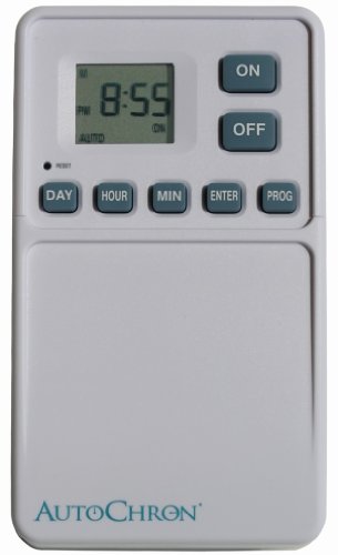 SWE Inc 82000 AutoChron Wall Switch Timer, 6