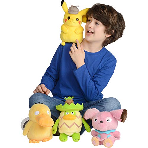 Pokémon Film Peluche Pikachu Detective 20 Cm - vue 6
