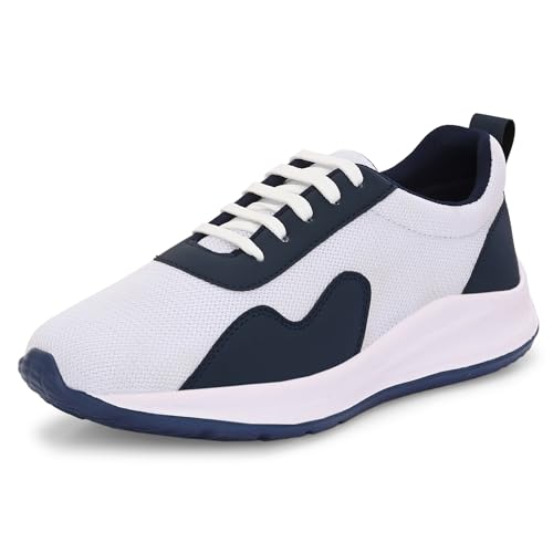 Image of Centrino Men's Casual Shoe | Sneakers for Men Casual Sports Running Shoes, Mesh Lace-Up Lightweight Footwear for Gym, Walking, Outdoor, Travel, Office, Stylish Athletic Shoe (8165)