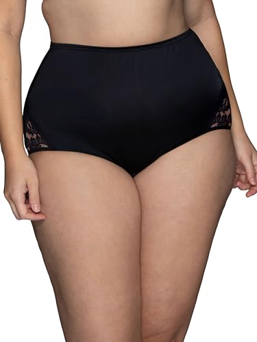 Image of Vanity Fair Women's High Waisted Underwear, Full Coverage Ladies Panties, Perfectly Yours Briefs