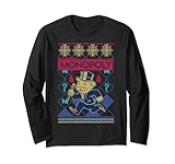 monopoly christmas vintage board game ugly sweater maglia a manica