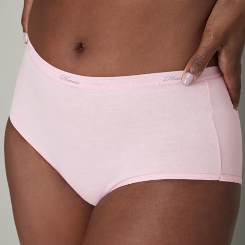 Hanes Women's 6 Pack Core Cotton Brief Panty, Neutrals, X Large — view 6