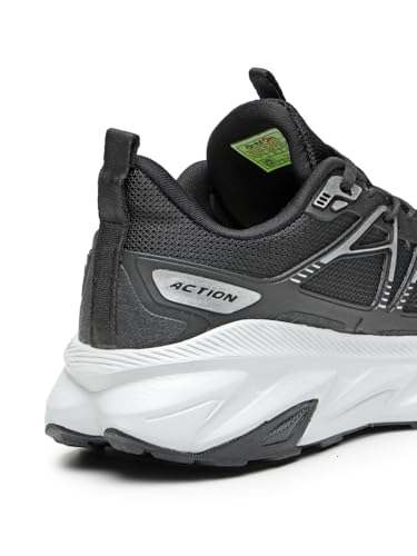 Image of Action | Athleo | NITRO-2205 | Men's | Lace-Up | Running | Shoes | Lightweight | Comfortable | Trendy | Breathable | Sports | Shoes