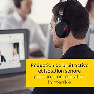 Jabra Evolve2 85 Casque PC Sans Fil – Casque Audio certifié UC avec Réduction du Bruit et Batterie Longue Durée… - Les Beatles, Paul McCartney, John Lennon, RIngo Starr, George Harrison Jabra Evolve2 85 Casque PC Sans Fil - Casque Audio certifié UC avec Réduction du Bruit et Batterie Longue Durée… – Image 4