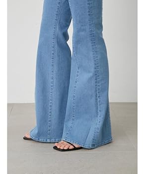 Amazon | [スナイデル] ハイウエストストレッチデニム