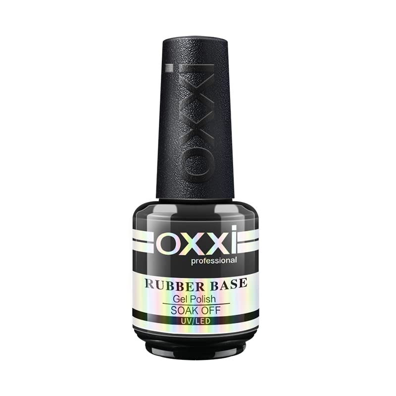 OXXI 1X15ml Rubber Base Coat Gel Nail Polish