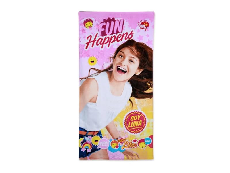 arlis Serviette Soy Luna - Drap De Plage Soy Luna (140_x_70_cm, Drap De Plage Ou Drap De Bain Soy Luna Disney - Coton)