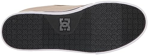 DC Men's Anvil TX Skate Shoe, Light Brown/White, 11 | Image 3