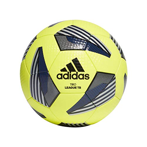 Adidas TIRO League TB- Size 5 Football(Turf/Grass) (Yellow/Black)