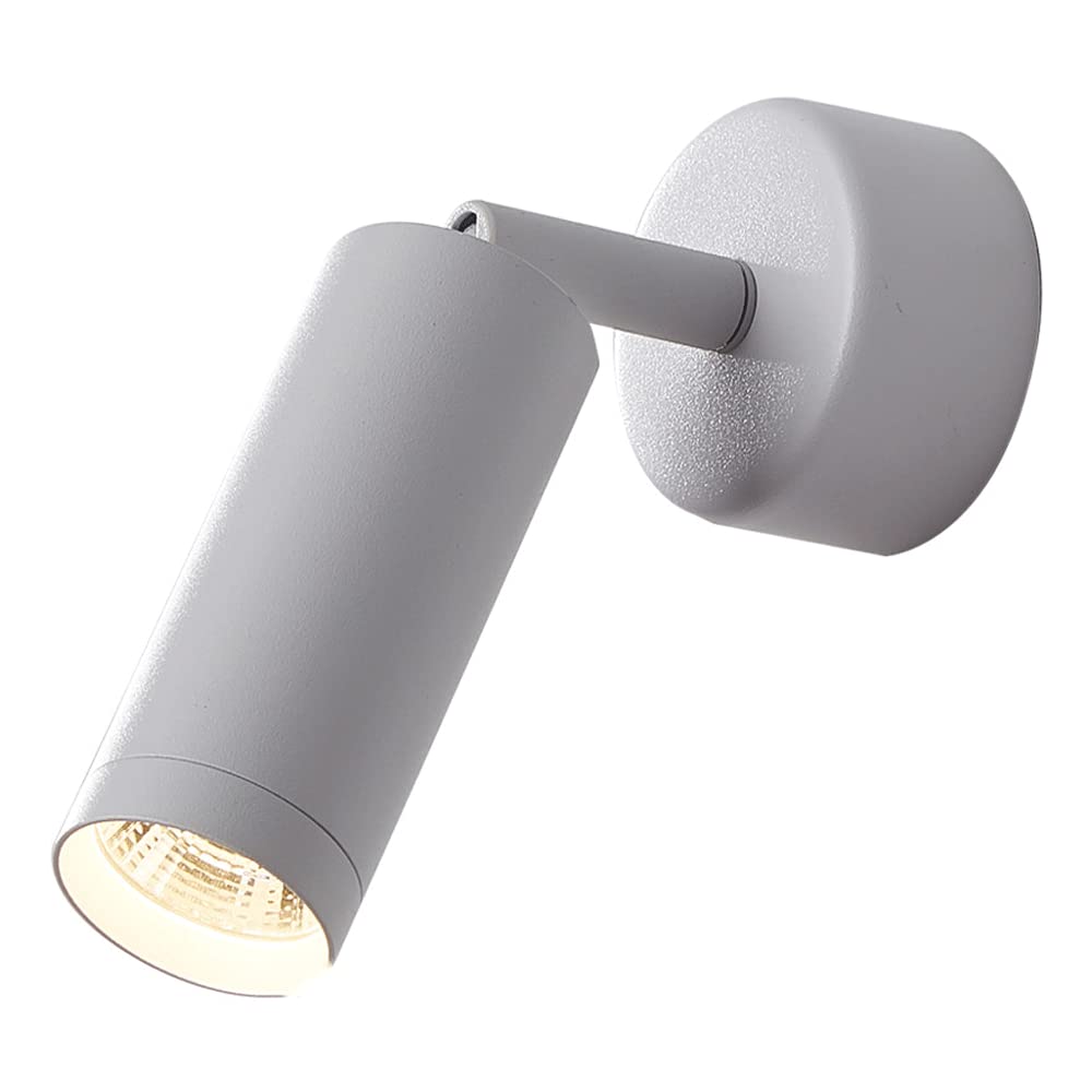 Foco de pared LED de aluminio orientable para iluminación de pasillos
