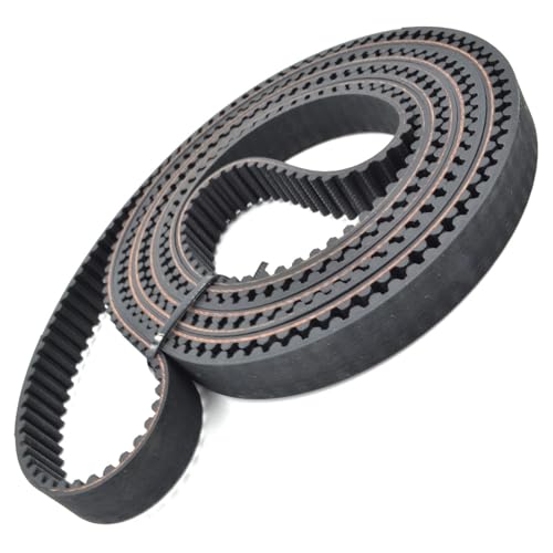 Courroie de distribution HTD 5M pas 5mm longueur 3200mm largeur 25mm caoutchouc synchrone