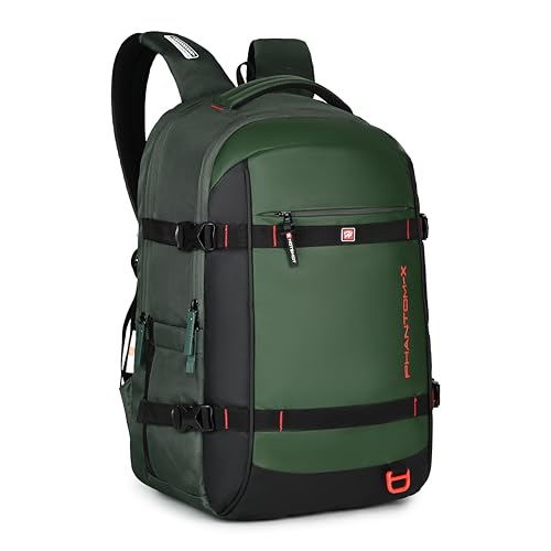 Image of HOT SHOT PHANTOM-X,Detachable Key Ring,Trolley sleeve,Suspension straps,laptop backpack for men|office bag for men|college bag |laptop bag,32 L for men & women