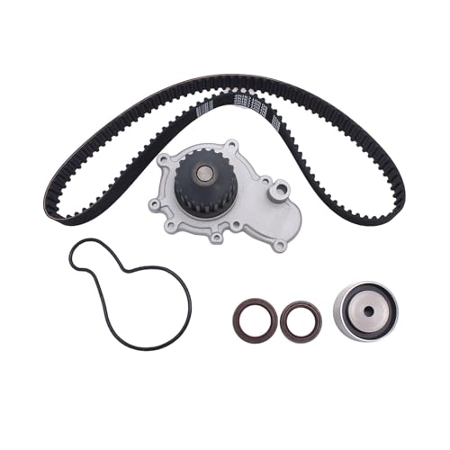 1 Set SHLPDFM Timing Belt Kit Water Pump TCKWP245 120-1300,4667606 Compatible with 1995-2005 Chrysler Dodge Plymouth Breeze Cirrus Neon 2.0L 16V