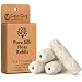 Gaia Guy Silk Dental Floss Refill | Unflavored Natural Silk | 4 spools x 33yds | Compostable, Sustainable & Biodegradable Silk Flossing Thread & Eco-Friendly Packaging