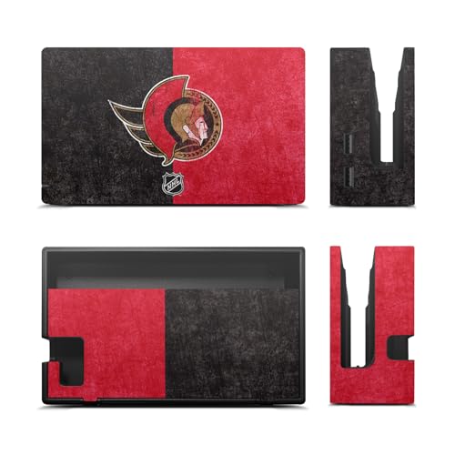Autocollant de jeu peau vinyle Ottawa Senators Switch Joy-Con Dock - 4
