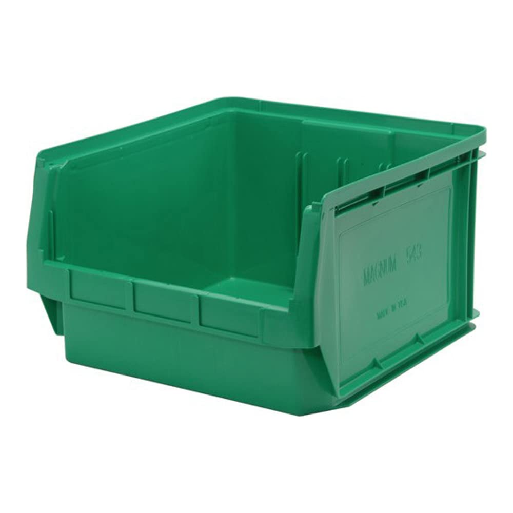 Quantum Storage Systems Bin,19-3/4 In. L,18-3/8 In. W,Green