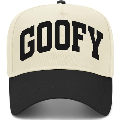 Goofy Collegiate Hat (US Alpha One Size Black/Natural)