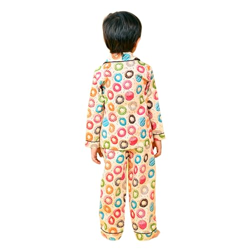 Image of Jam & Sugar Boys Cotton Printed Night Suit Set