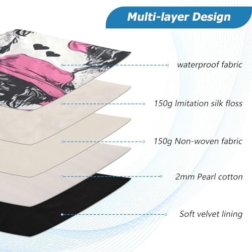 Funda para portátil 13-14 pulgadas con diseño perro miniatura 4