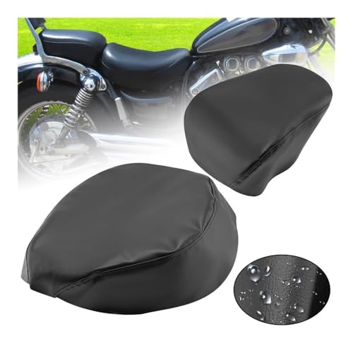 Disfruta de tus rutas renovando tu moto con la funda de asiento negra antipolvo 3