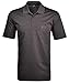 Produktbild Ragman Herren Softknit-Polo fein gestreift,Grau (Schiefer 027),4XL
