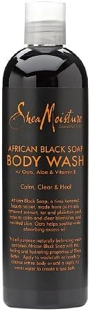 African Black Soap Body Wash 13 Ounces by SheaMoisture (Pack of 3)