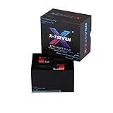 X-7SEVEN X-Aurora Series 9007 Customized CSP Chips 100W 10000LM LED Set of Headlight Bulbs