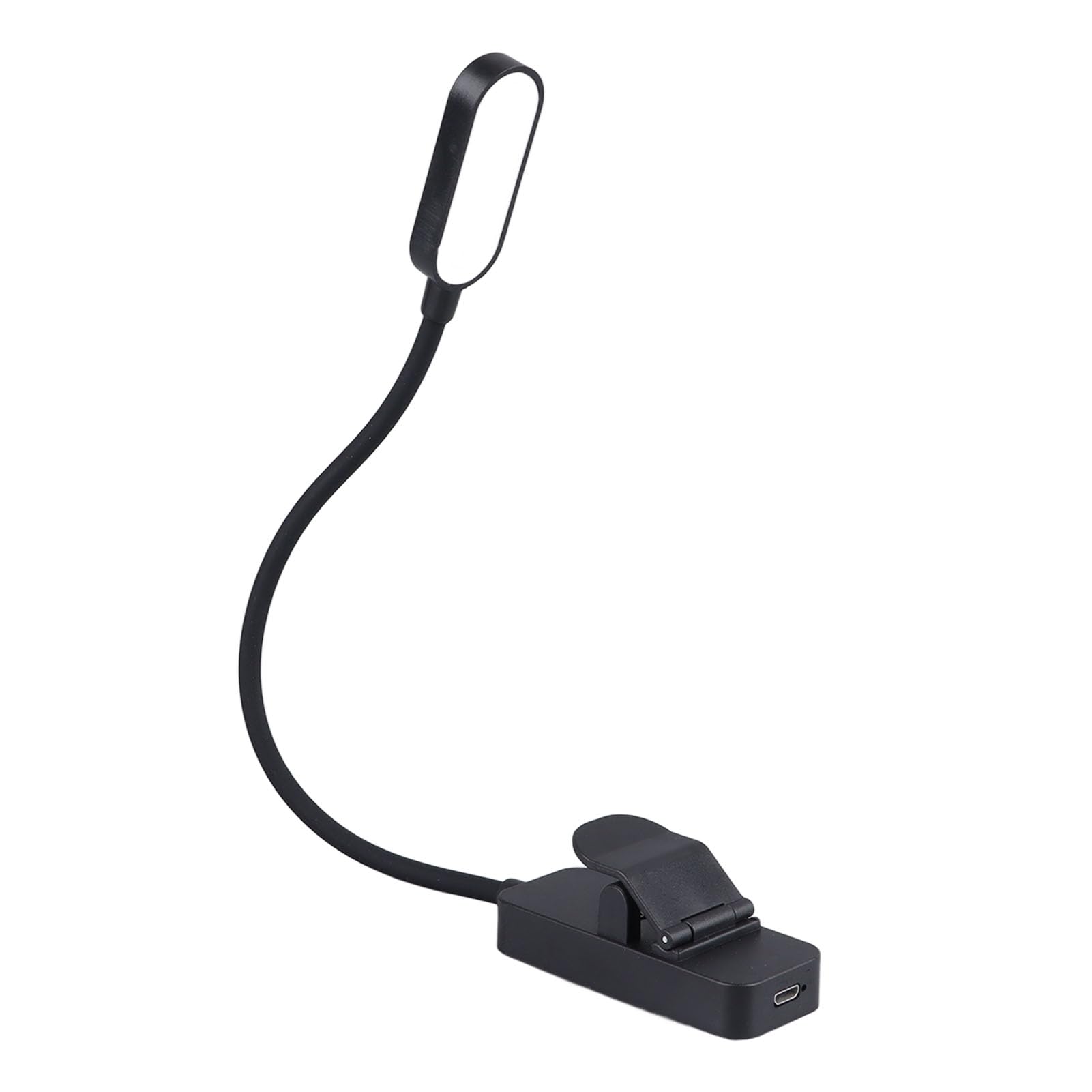 Kids Reading Light with Flexible Neck 4000K Eye Comfort Light 4 Brightness Levels USB Rechargeable Book Lamp for Desk or Books