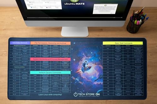 Linux Programmer Command XXL Mouse Pad 900×400 mm