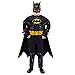 amscan 9913334 Costume Batman pour garçon, noir, 4-6 ans