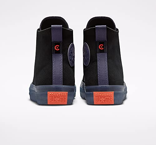 Image of Converse Men's Chuck Taylor All Star '70s High Top Sneakers, Black Steel Mango, 8.5