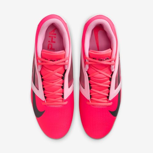 Nike Alpha Menace 4 Pro Football Cleats (HJ4568-600, Racer Pink/Pink Foam/Dark Smoke Grey/Dark Grey)4