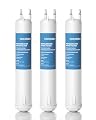 EDR3RXD1 Replacement Water, Compatible with 4396841, 4396710, KAD3RXD1, WHR3RXD, Kenmore 46-9083, 46-9030, 3 Pack