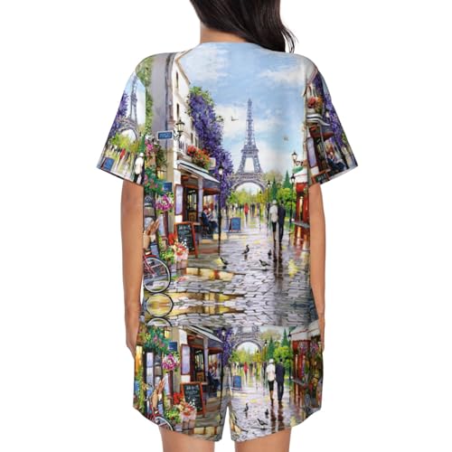 Ensemble de pyjama Paris de qualité supérieure avec finitions soignées - 3