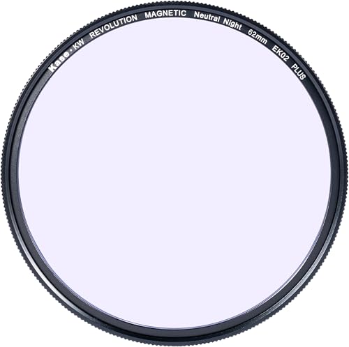 Filtre de pollution de la lumière Kase 62mm fini les ciels urbains jaunes