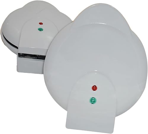 Miniatura 3 de Mini máquina para hacer donas, perfecta para desayunos, aperitivos y postres, superficie antiadherente que hace que 7 donas enchufe de EE. UU. 110V